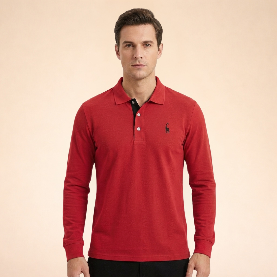 Toby | Premium Long-Sleeve Polo Shirt for Timeless Style 6