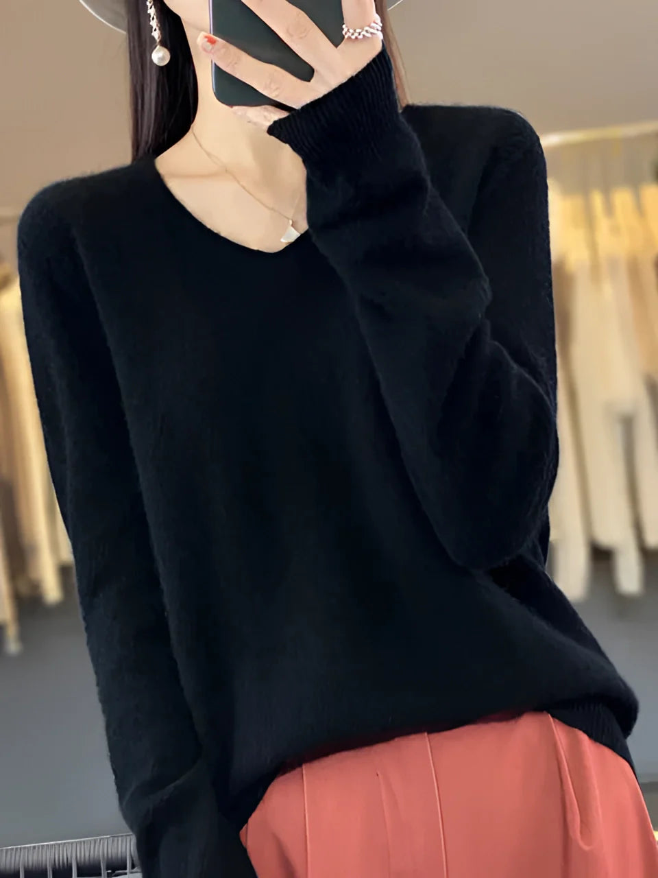 Valeria | Elegant Cashmere Sweater 1