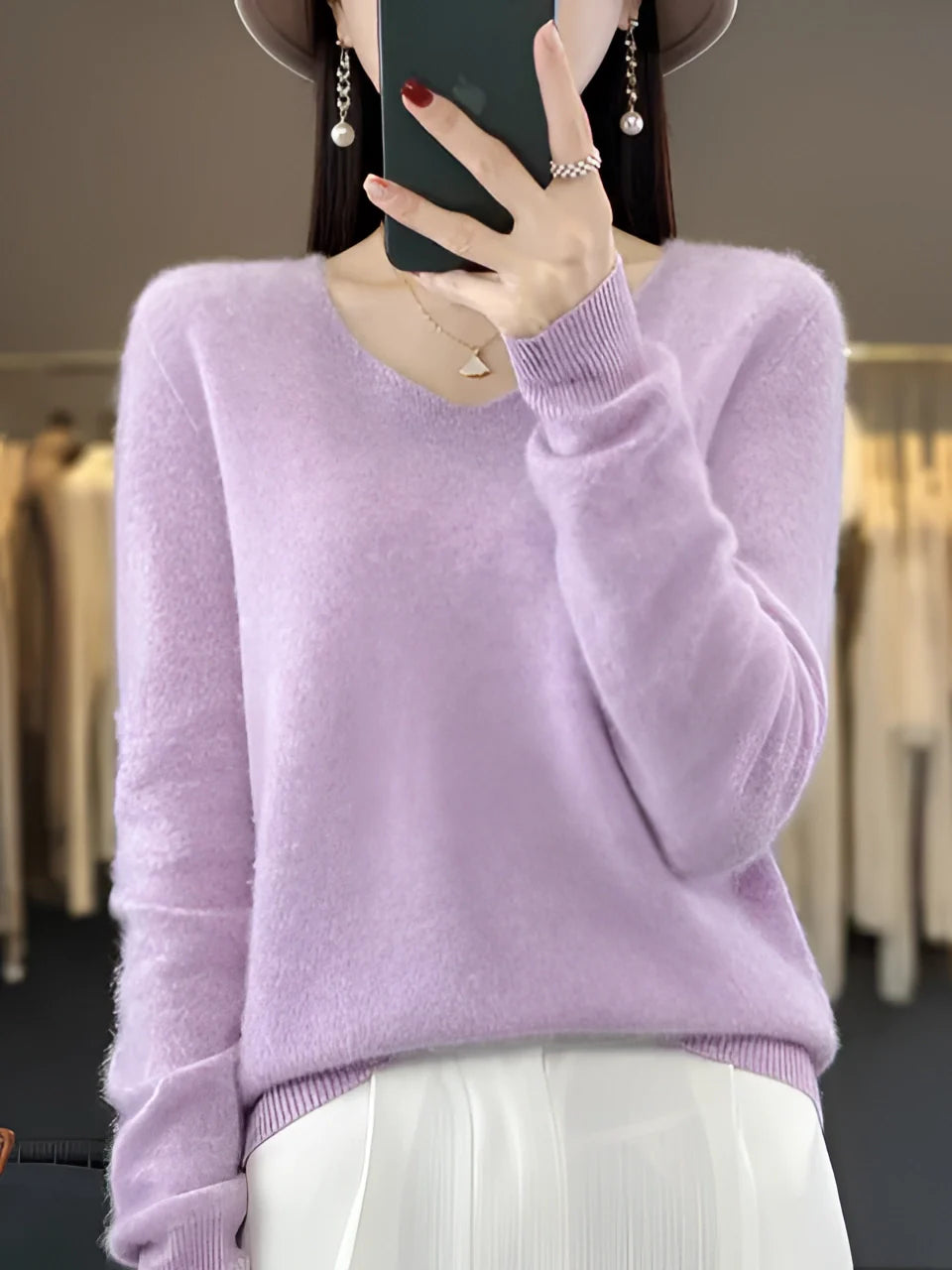 Valeria | Elegant Cashmere Sweater 5
