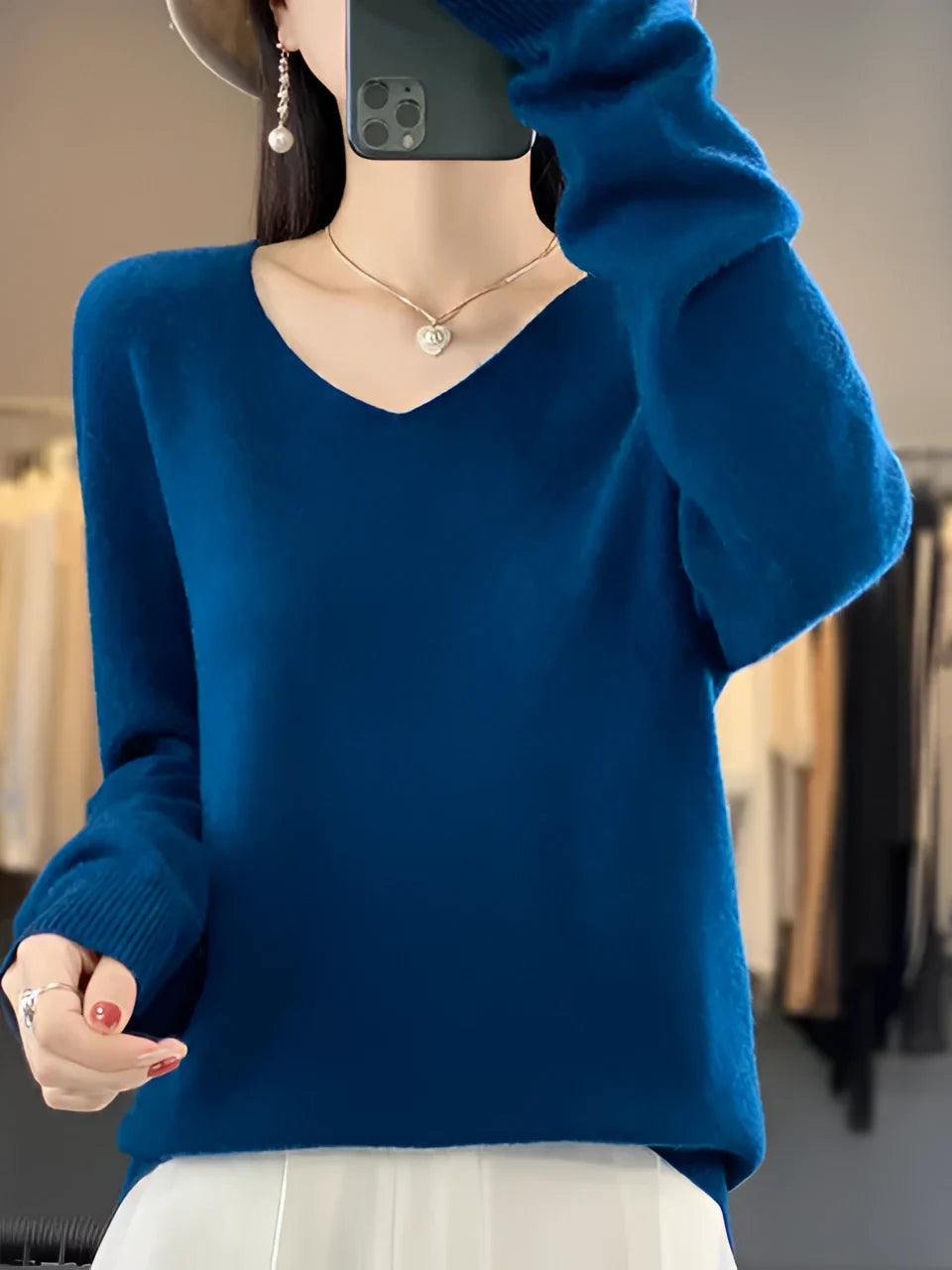 Valeria | Elegant Cashmere Sweater 6