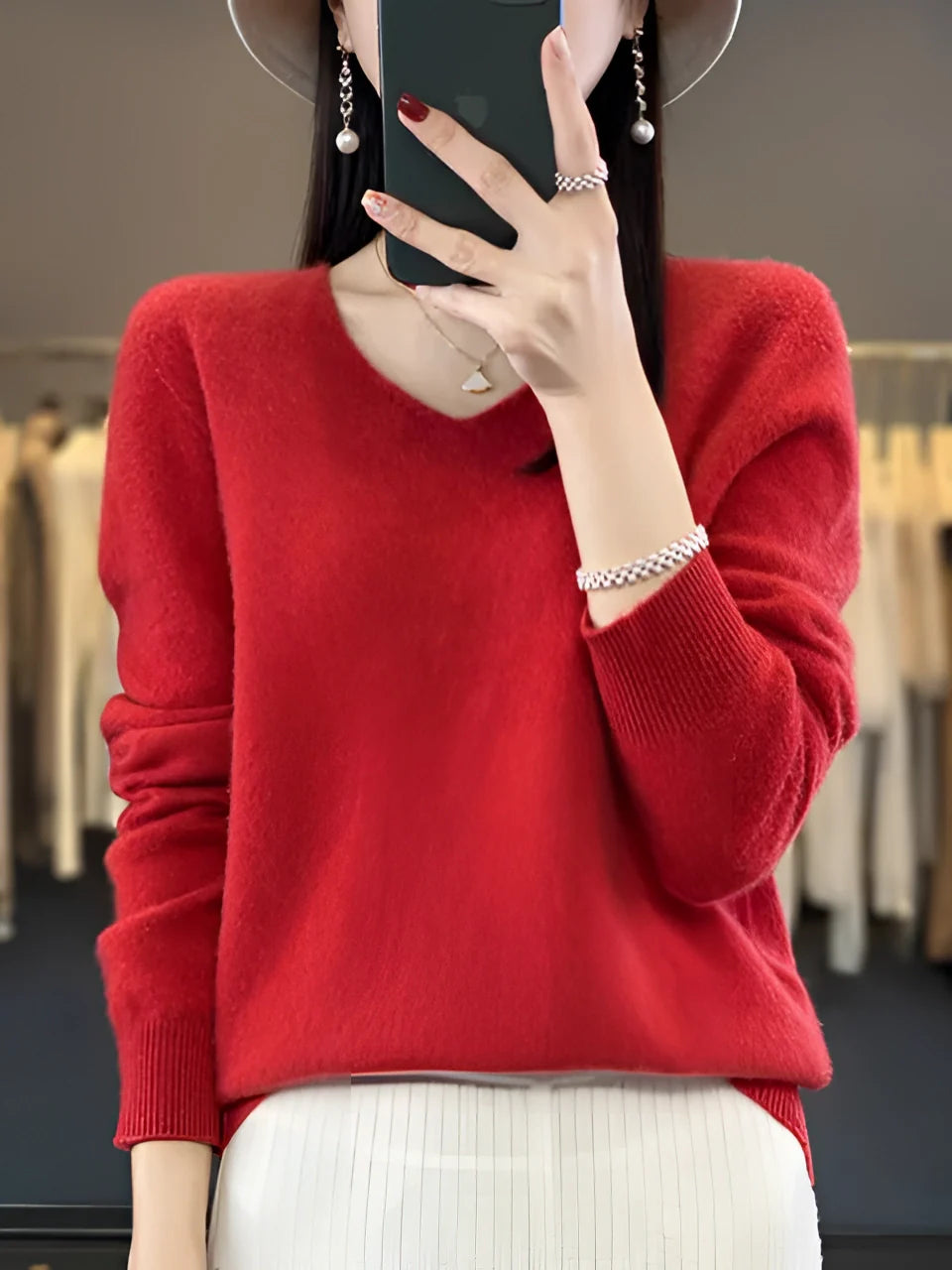 Valeria | Elegant Cashmere Sweater 7