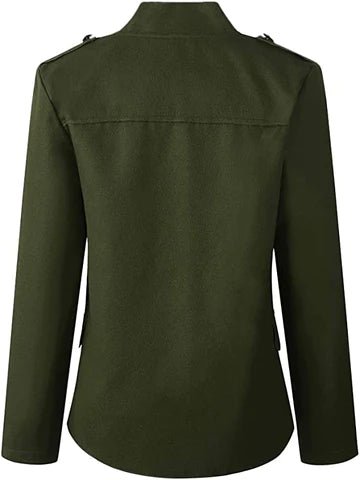 Vanessa | Elegant and Chic Stand-Up Collar Blazer 6