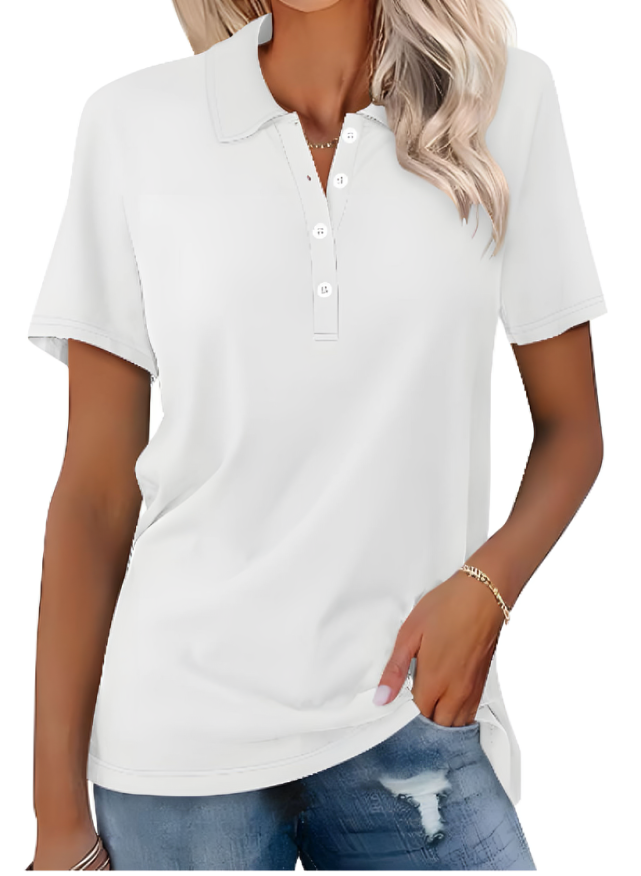 Victoria | Casual wearing soft fabric Polo Shirt 14