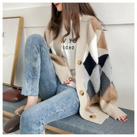 Sofia | Weicher und eleganter Oversize-Strickcardigan mit Knöpfen
