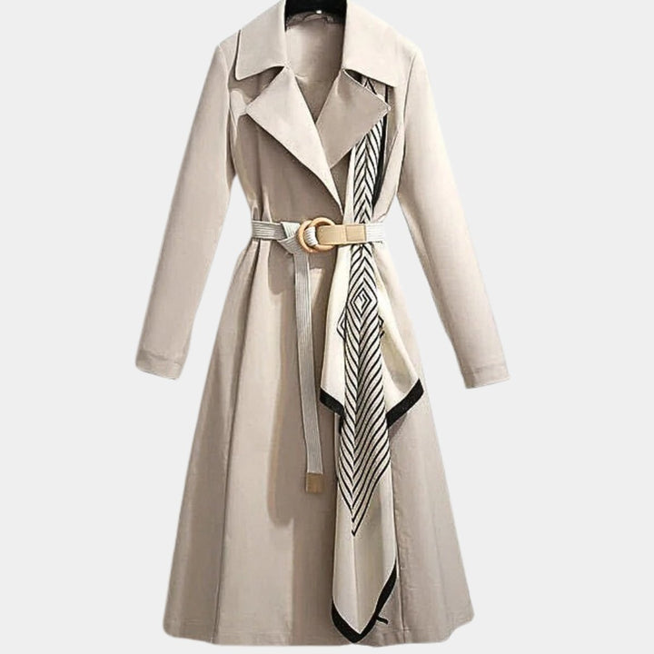 Sienna | Trench midi con cintura senza tempo e confortevole