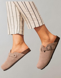 Claire | Mules douces et confortables pour femme, à enfiler