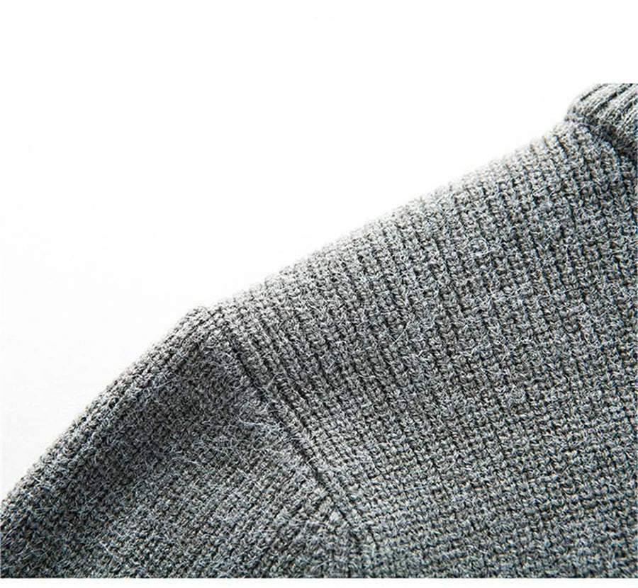 Julian | Klassischer und weicher Strickcardigan für Herren