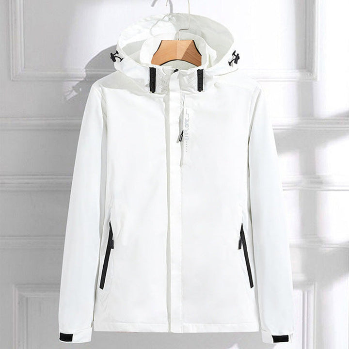 Amelia | Veste de pluie imperméable à capuche, élégante et fiable