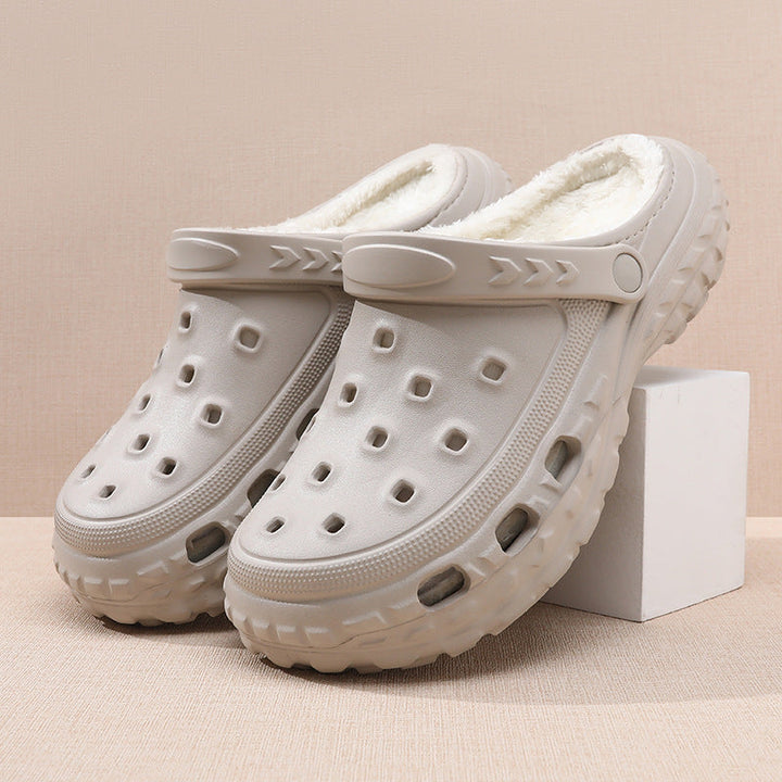 Oscar | Warme und kuschelige Clogs mit Fleecefutter