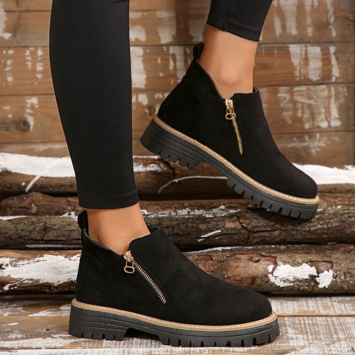 Mirelle | Modern Chunky Platform Ankle Boots