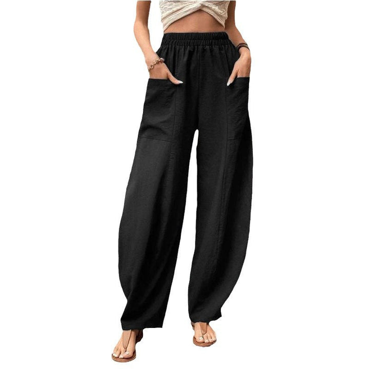 Nora | Pantalon palazzo décontracté et fluide à jambes larges
