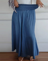 Sienna | Pantalon classique et respirant à jambes larges, en coton