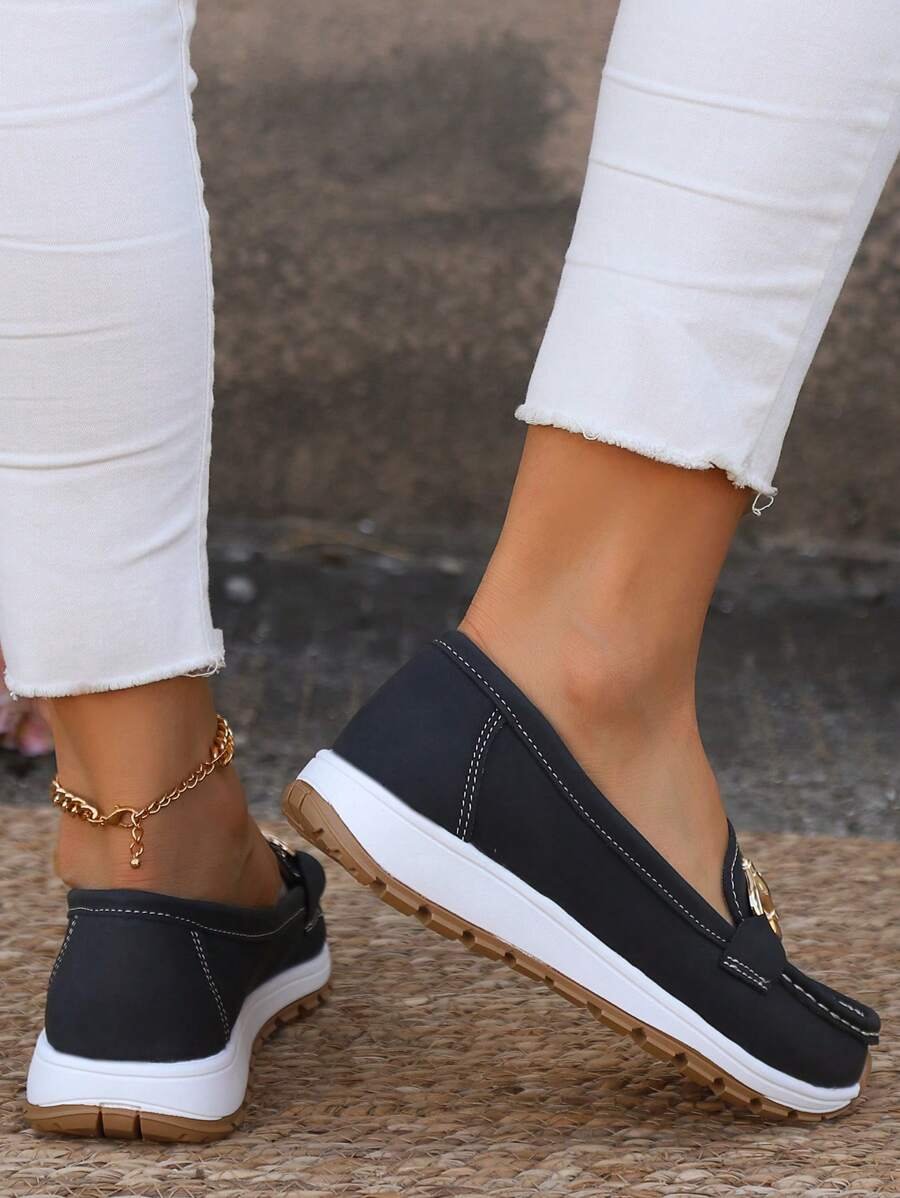 Julia | Mocassins orthopédiques à enfiler, intemporels et confortables