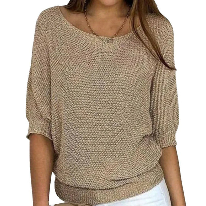 Sophia | Lightweight And Cozy Soft Knit Sweater