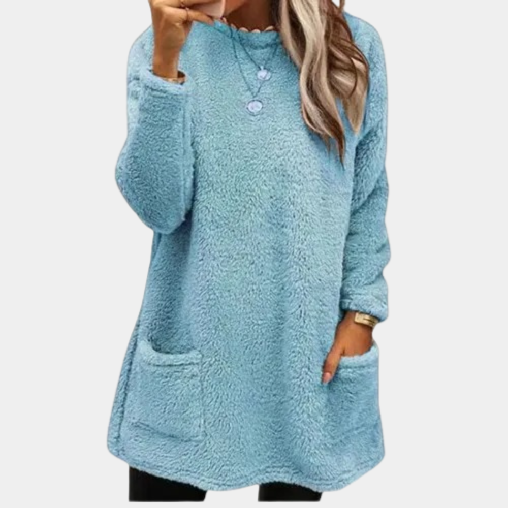 Angelika | Lässiges und bequemes Sweatshirt mit Taschendetail