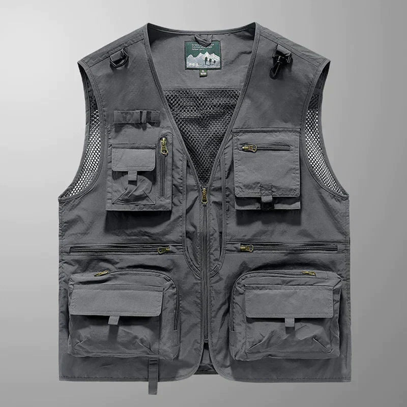 Hunter | Gilet cargo da esterno funzionale e resistente con tasche multiple