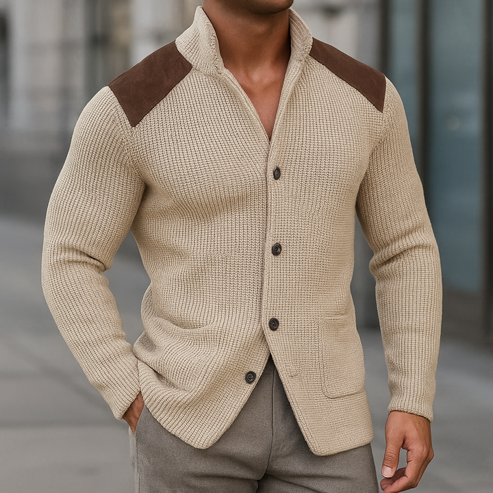 Martin | Casual Men's Textured Knit Blazer