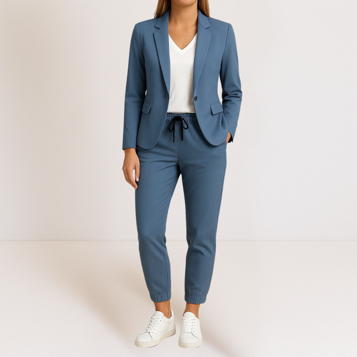 Seraphina | Women's Blazer & Jogger Two-Piece Set