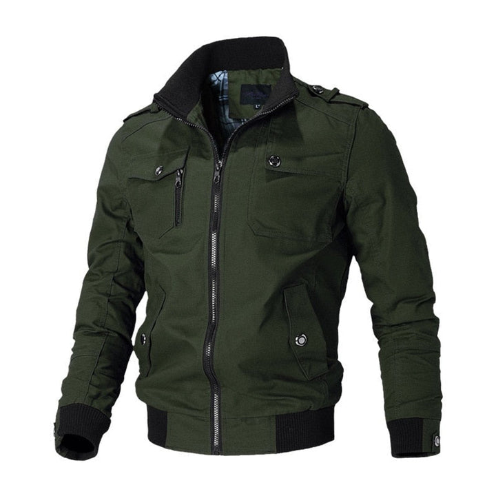 David | Rugged And Functional Military Utility Bomber Jacket