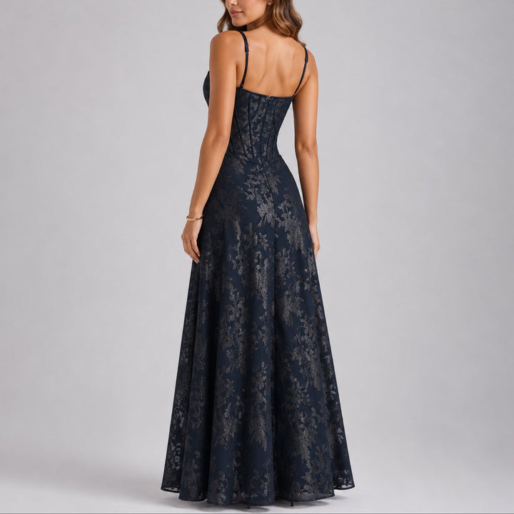 Serena | Comfortable And Stylish Fall Wedding Maxi Dress