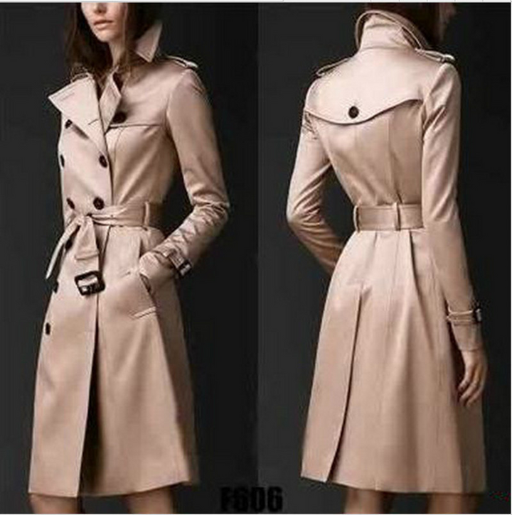 Hazel | Trench-coat croisé, intemporel et sophistiqué