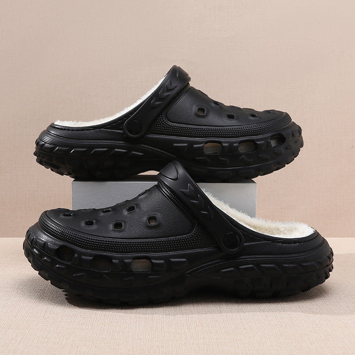 Oscar | Warme und kuschelige Clogs mit Fleecefutter
