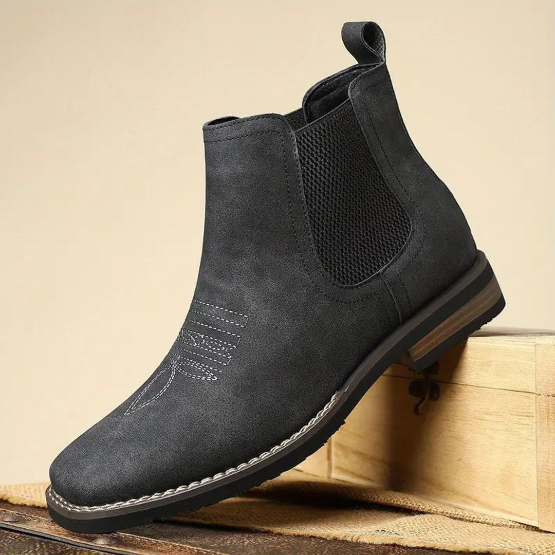 Stefan | Refined And Supportive Orthopedic Chelsea Men Boots