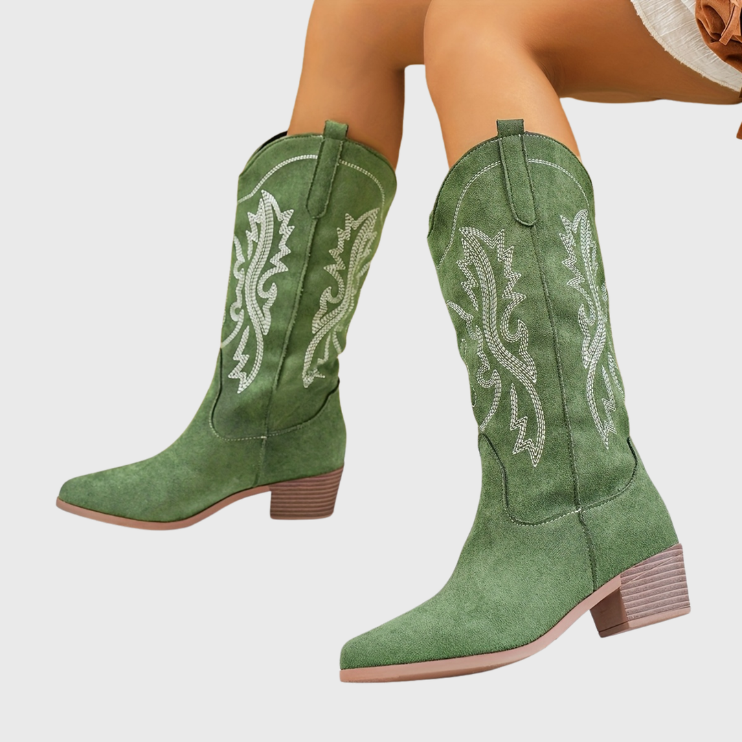 Clara | Bottes de cowboy western raffinées et intemporelles
