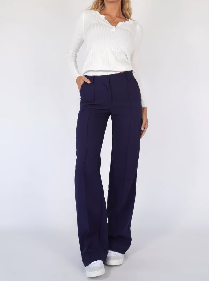 Mia | Bequeme und vielseitige Hose mit weitem Bein