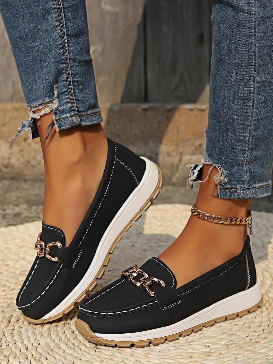 Julia | Mocassins orthopédiques à enfiler, intemporels et confortables