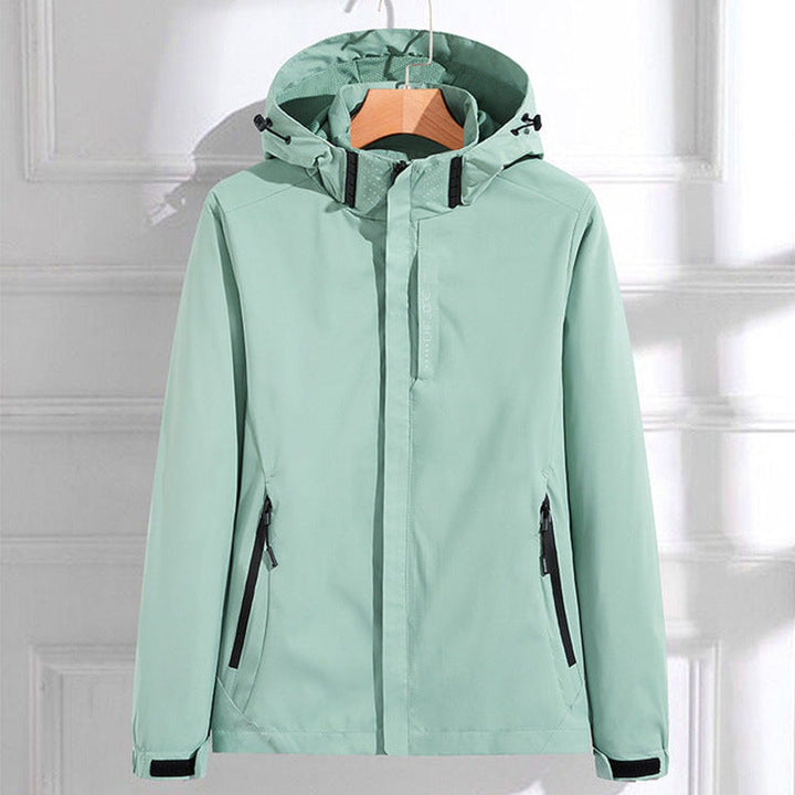 Amelia | Veste de pluie imperméable à capuche, élégante et fiable