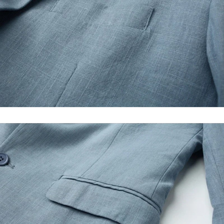 Ethan | Blazer élégant et respirant en lin pour homme