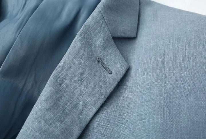 Ethan | Blazer élégant et respirant en lin pour homme