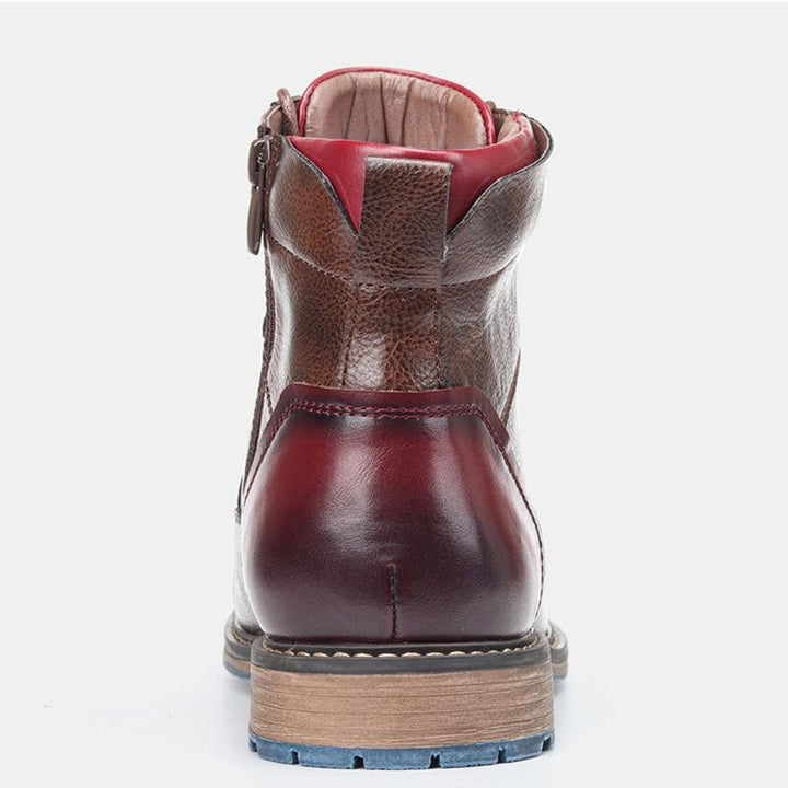 Felix | Elegante und bequeme orthopädische Oxford-Lederstiefel für Herren