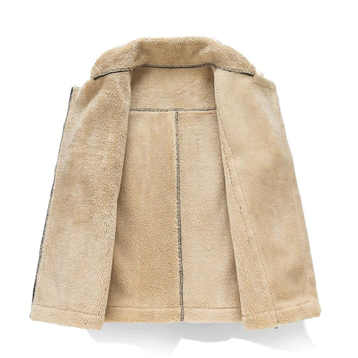 Hazel | Gilet sans manches élégant et confortable en polaire sherpa