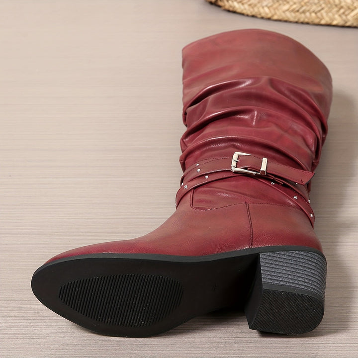 Julia | Chic and Comfortable Slouchy Knee High Boots