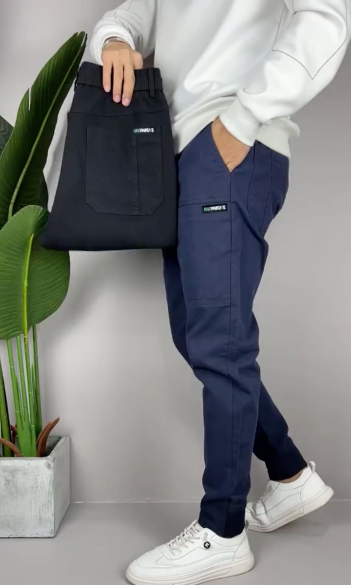 Julian | Pantaloni cargo elasticizzati, confortevoli e flessibili