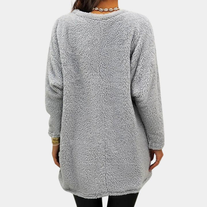 Angelika | Lässiges und bequemes Sweatshirt mit Taschendetail