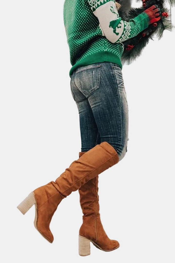 Lydia | Modern And Comfortable Stretch Over The Knee High Boots