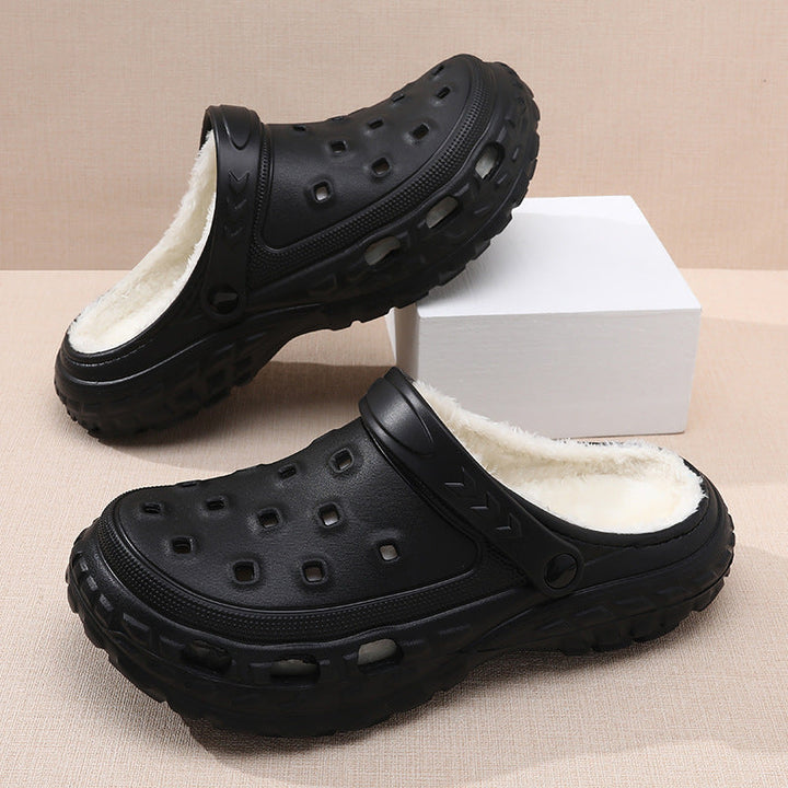 Oscar | Warme und kuschelige Clogs mit Fleecefutter