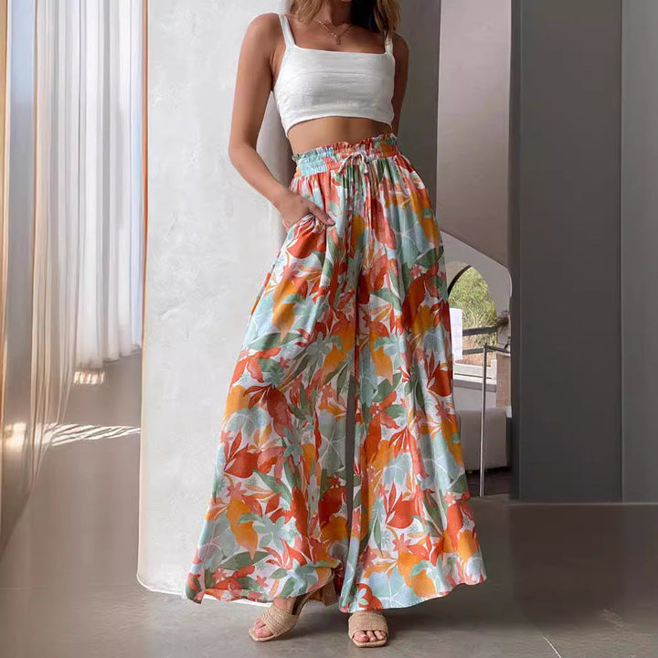 Stella | Pantalon palazzo léger et confortable à jambes larges