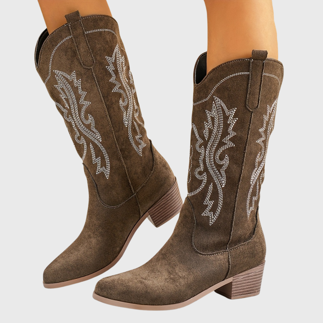 Clara | Bottes de cowboy western raffinées et intemporelles