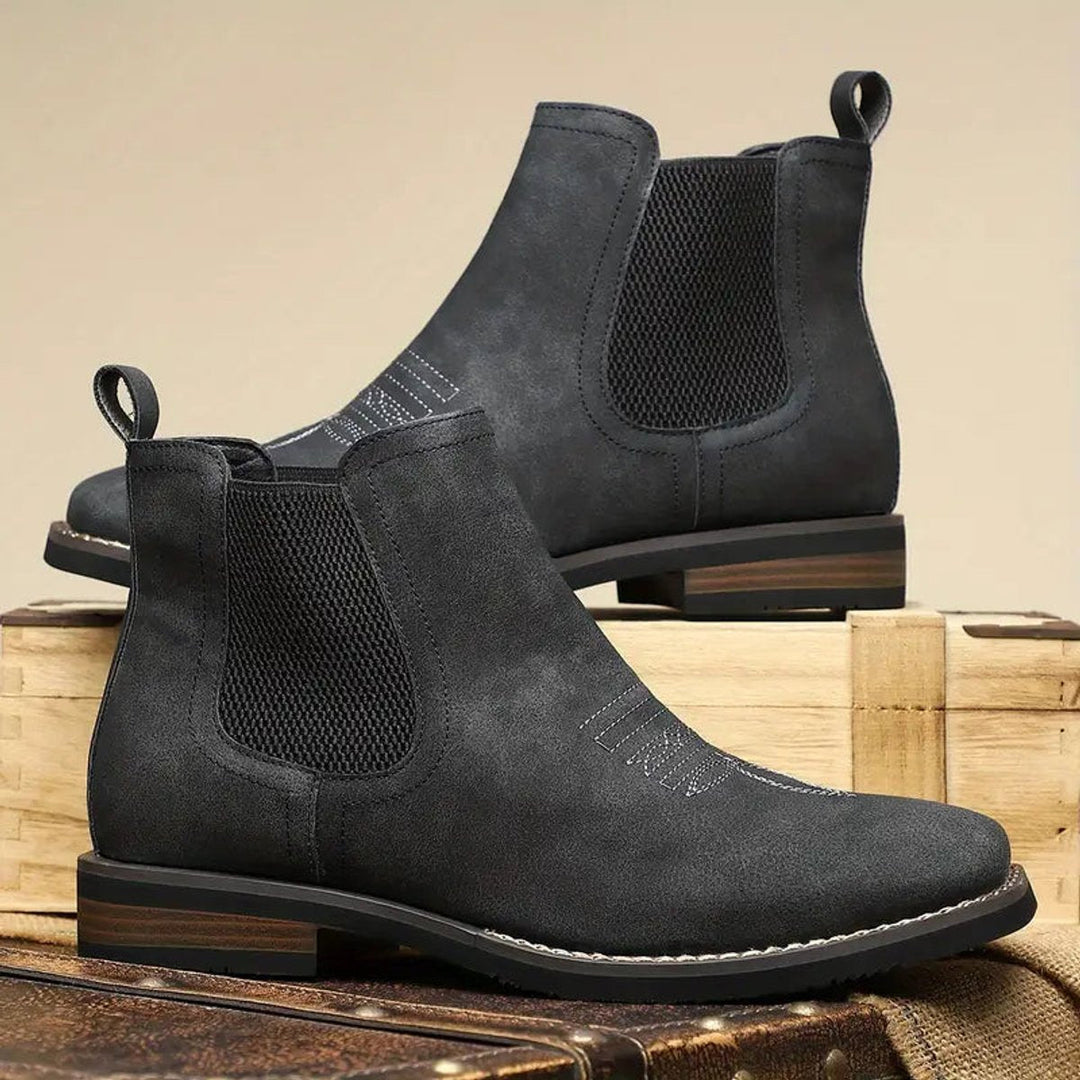 Stefan | Refined And Supportive Orthopedic Chelsea Men Boots