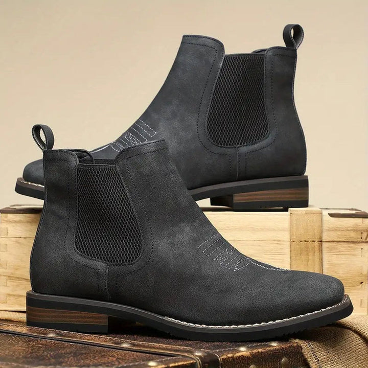 Stefan | Refined And Supportive Orthopedic Chelsea Men Boots
