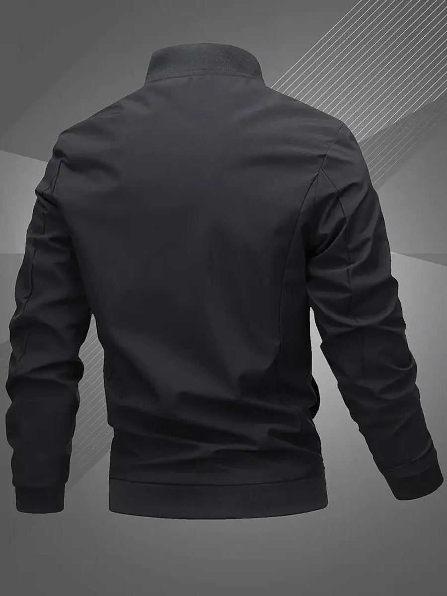 Nathan | Stylish And Casual Athletic Bomber Jacket
