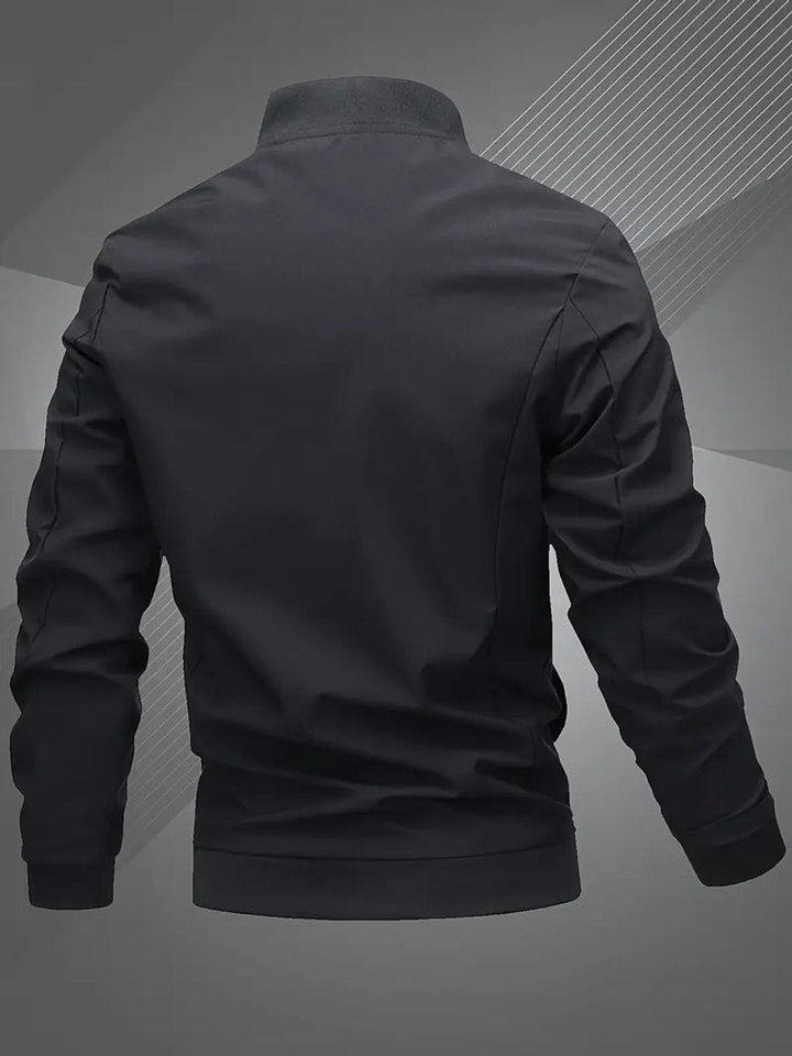 Nathan | Stylish And Casual Athletic Bomber Jacket