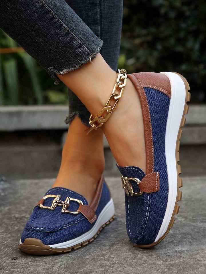 Julia | Mocassins orthopédiques à enfiler, intemporels et confortables