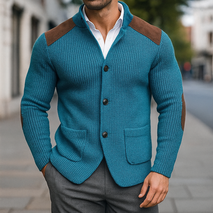 Martin | Casual Men's Textured Knit Blazer
