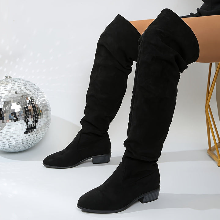 Marlena | Chic And Versatile Slouchy Knee High Boots
