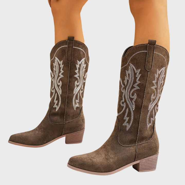 Clara | Bottes de cowboy western raffinées et intemporelles